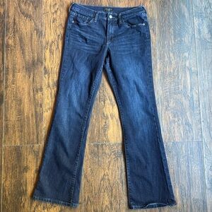 Banana Republic Slim Boot Cut jeans size 8 dark wash (G16)